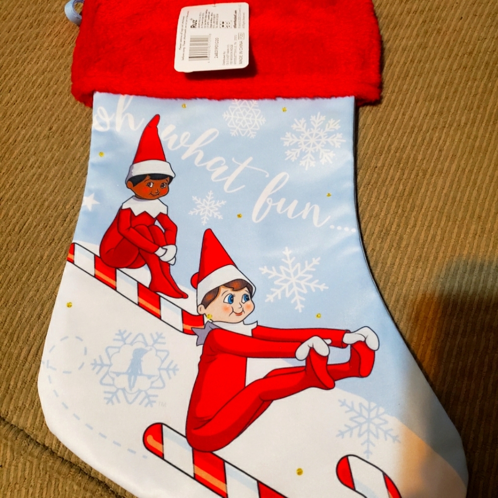 Brand new !!! Elf on the shelf stocking.